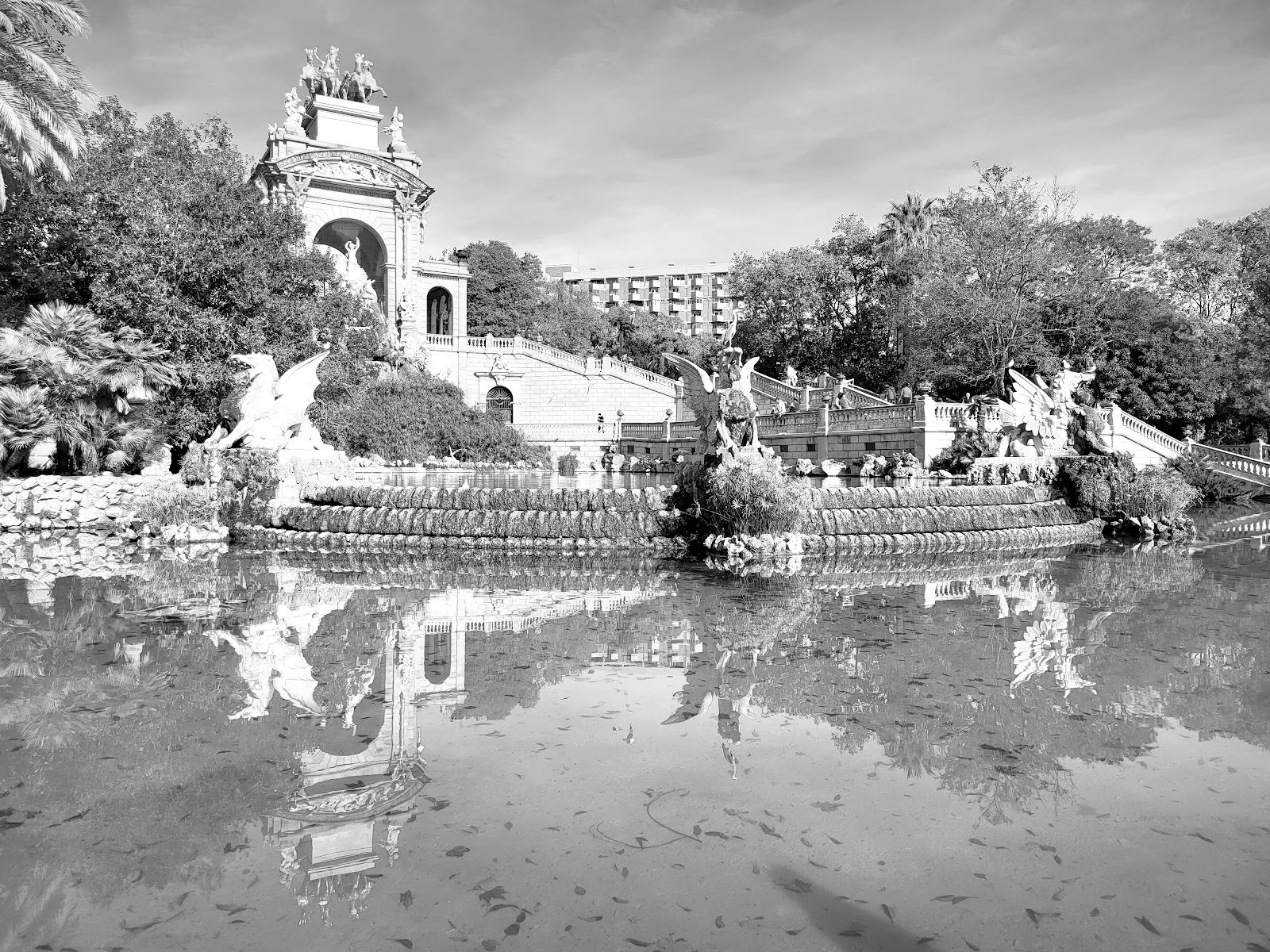 Parc de la Ciutadella — madrugada — Barcelona