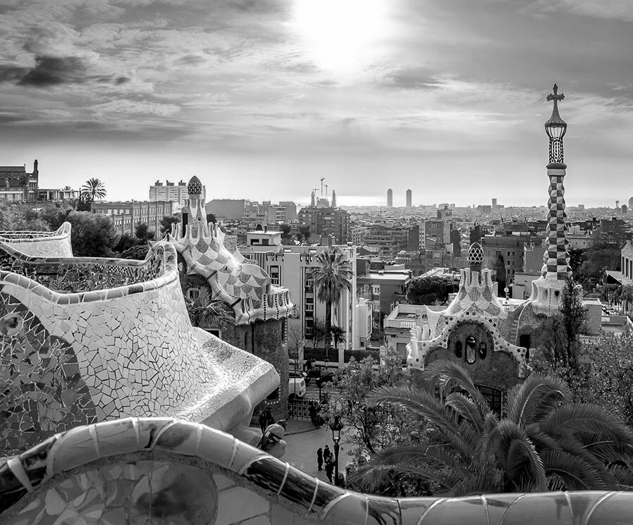 Park Güell — entrada general — Barcelona