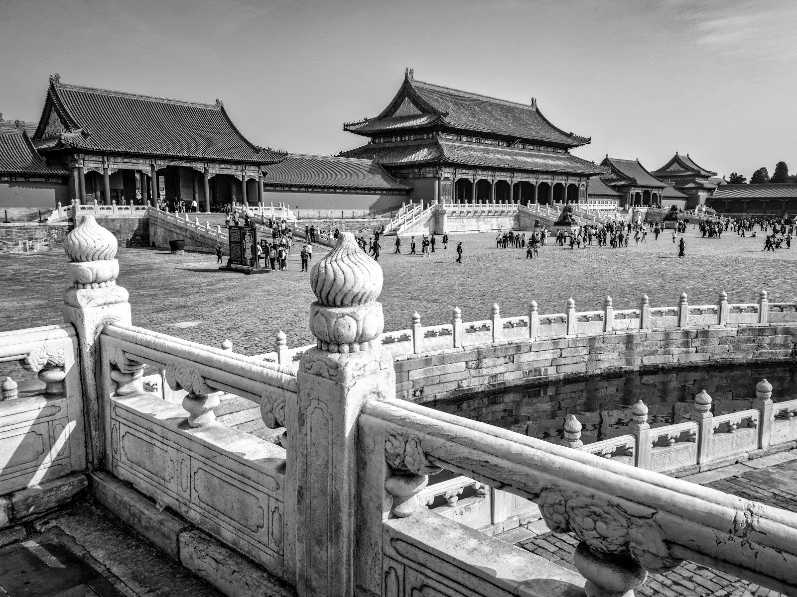 Ciudad Prohibida — alba sin turistas — Beijing