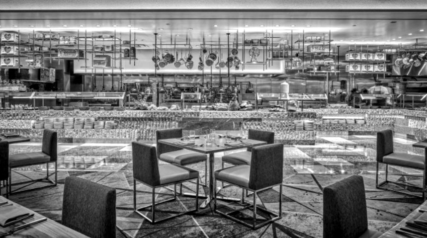 El buffet del casino — Las Vegas