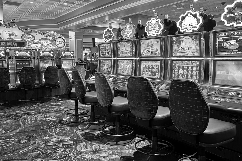 Casino buit — dilluns a les 10h del matí — Las Vegas
