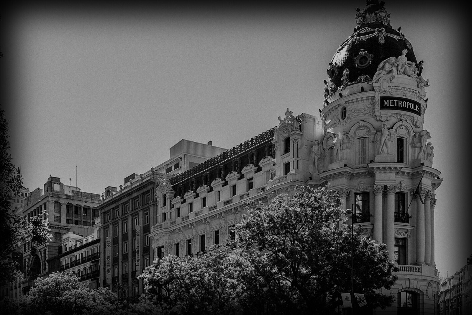 Madrid — Gran Vía, ferrotipo