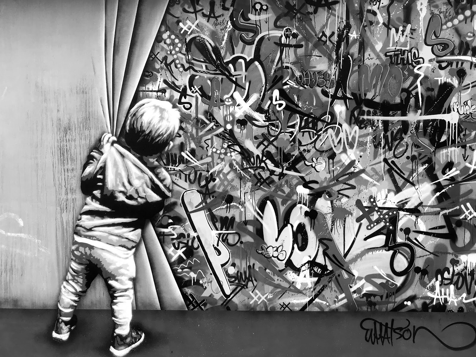 Wynwood Walls — antes de que costara entrar — Miami