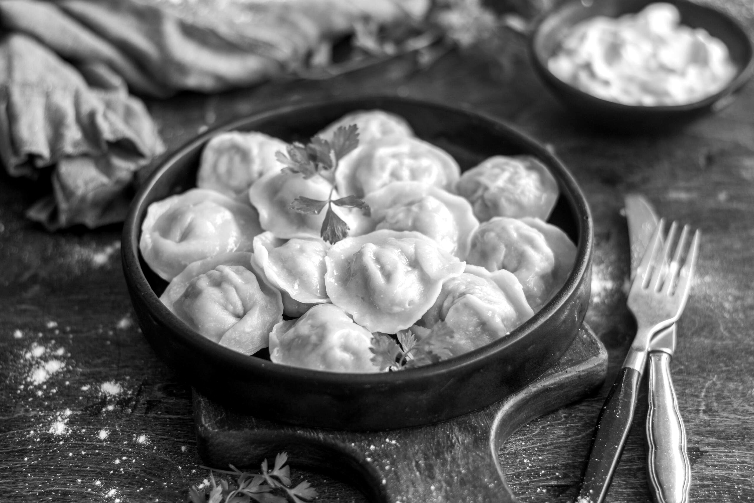 Pelmeni y vodka — el ritual del mercado — Moscú