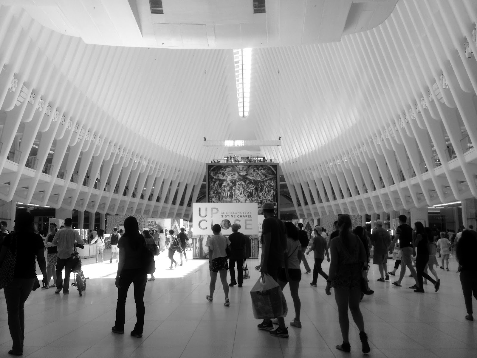 Oculus, 6am — el hub de la WTC sin nadie — Nueva York
