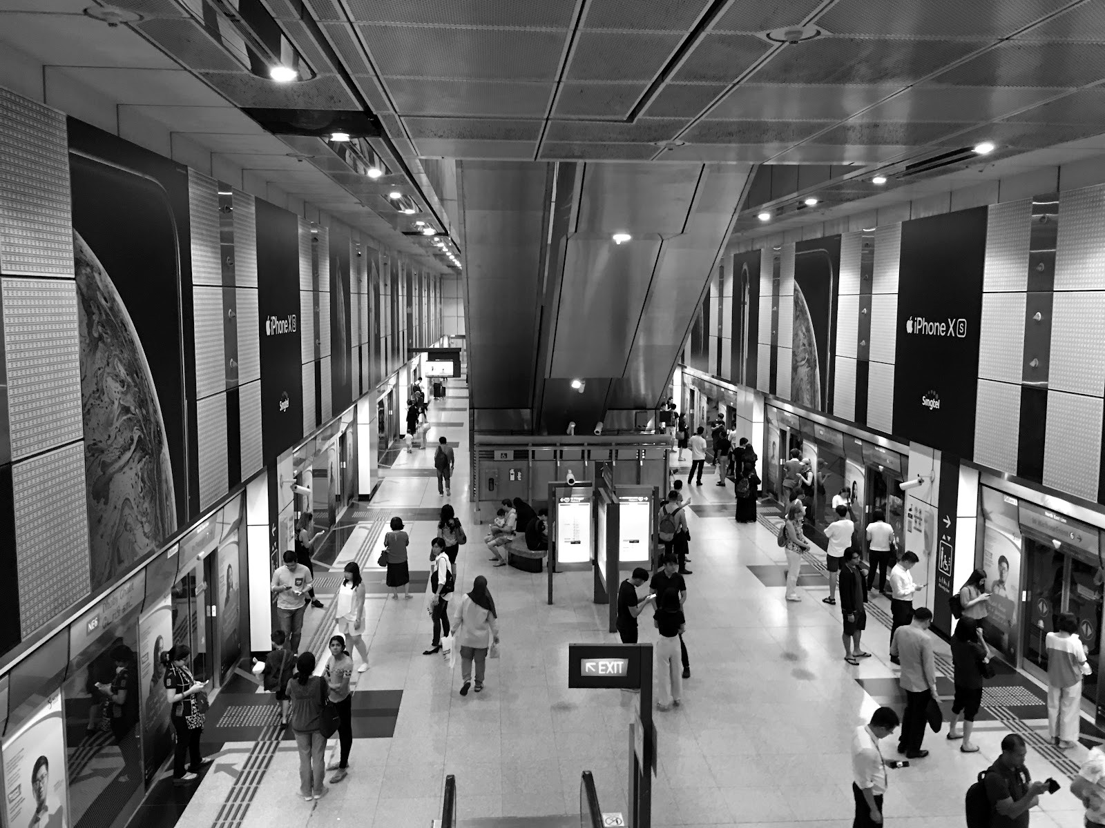 MRT North-South Line — la alternativa real — Singapur