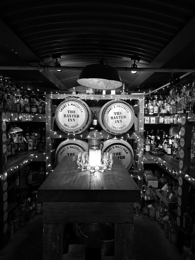 The Baxter Inn — whisky, CBD, sin señal exterior — Sydney