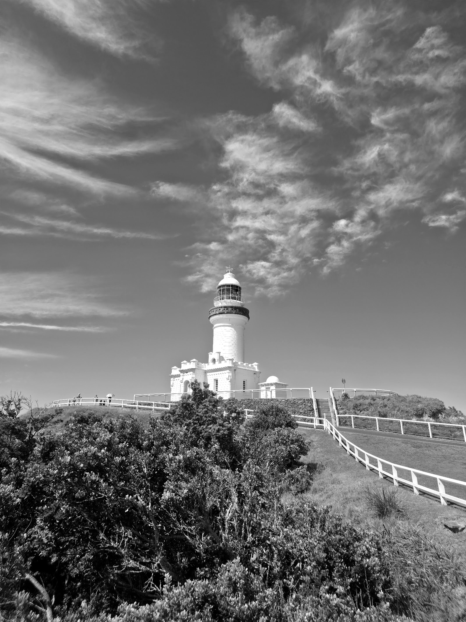 Pacific Highway, dirección Byron Bay — diez horas de costa — Sydney